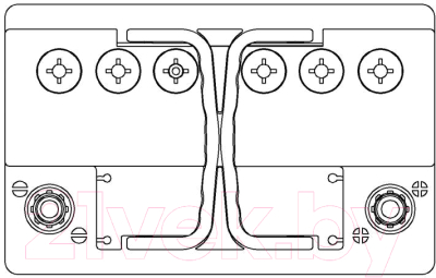 Аккумулятор лодочный AutoPart Voyager ARL575-800 (75 А/ч)