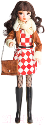 Кукла с аксессуарами Sonya Rose Daily Collection в кожаной куртке / R4328N