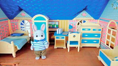 Комплект аксессуаров для кукольного домика Village Story Детская комната мальчика / VS_204