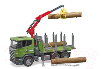 Лесовоз игрушечный Bruder Scania / 03524