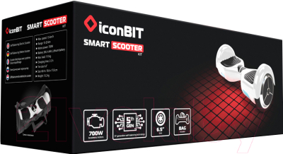 Гироскутер IconBIT Smart Scooter 6.5 Kit / SD-0012W (белый)