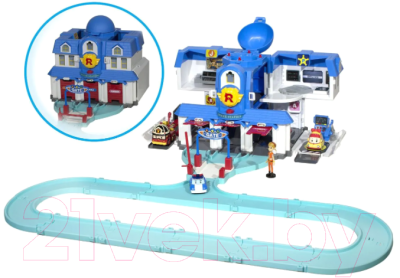 Паркинг игрушечный Robocar Poli Штаб-квартира 2.0 / 83304