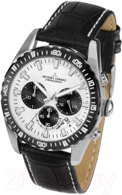 

Часы наручные мужские Jacques Lemans, 1-1801B
