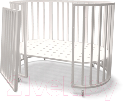 Детская кровать-трансформер Millwood Кроша 3 7в1 (белый)