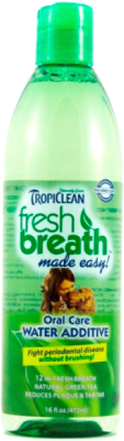 Средство для ухода за полостью рта животных TropiClean Fresh Breath Water Additive Original / 001015