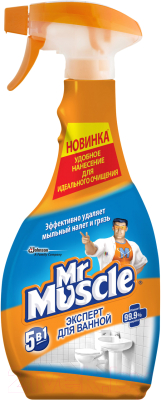 Чистящее средство для ванной комнаты Mr. Muscle 5в1 (500мл)