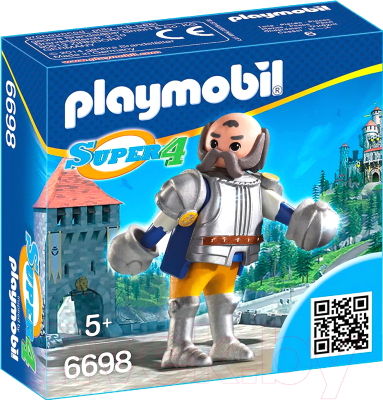 Фигурка игровая Playmobil Супер 4. Королевский страж Сэра Ульфа / 6698