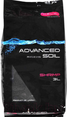 Грунт для аквариума Aquael Advanced Soil Shrimp 3L / 243874
