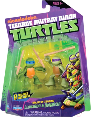 Фигурка коллекционная TMNT Черепашки-ниндзя. Лео и Дон 90500/90527