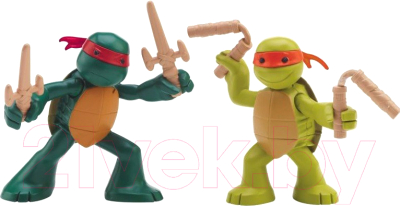 Фигурка коллекционная TMNT Черепашки-ниндзя. Раф и Майкл 90500/90530