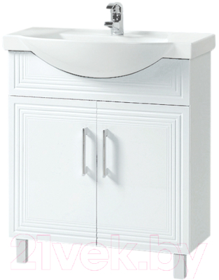 

Тумба под умывальник Акваль, Манго 75 / МАНГО.75.00.00.N