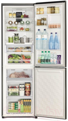 Холодильник с морозильником Hitachi R-BG410PU6XGBE