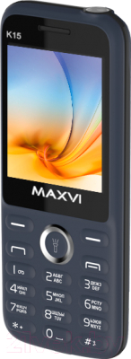 Мобильный телефон Maxvi K15 (серый)