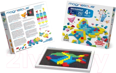 Развивающая игрушка Magneticus Мозаика. 4+ / MM-0250