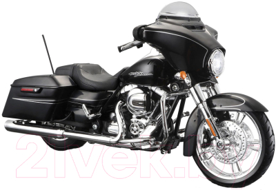 Масштабная модель мотоцикла Maisto Харлей Дэвидсон Street Glide Black / 32328