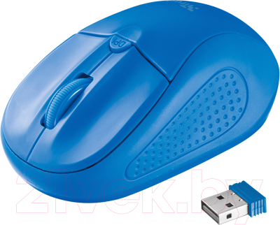 Мышь Trust Primo Wireless / 20786 (синий)