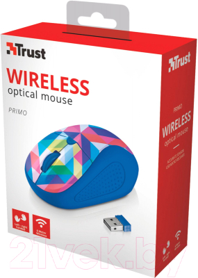 Мышь Trust Primo Wireless / 21480
