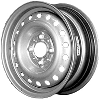 Штампованный диск Eurodisk 53A45R 14x5.5" 4x100мм DIA 54.1мм ET 45мм Silver