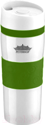 Термокружка Peterhof PH-12418 (зеленый)