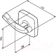 Миниатюра изображения товара Крючок для ванной AM.PM Gem A9035600