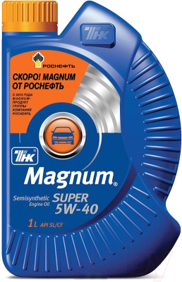 Моторное масло ТНК Маgnum Super 5W40 / 421007 (1л)