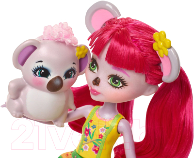 Кукла с аксессуарами Mattel Enchantimals Карина Коала с питомцем / FCG64