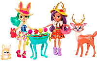 Набор кукол Mattel Enchantimals с питомцами / FDG01 - 