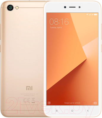 Смартфон Xiaomi Redmi Note 5A 2Gb/16Gb (золото)