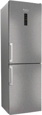Холодильник с морозильником Hotpoint HFP 8202 XOS