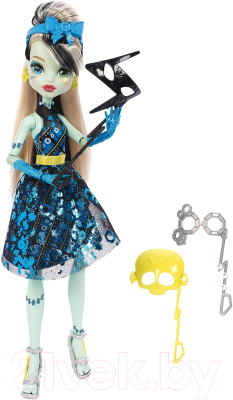 Кукла с аксессуарами Mattel Устрашающий танец. Добро пожаловать! Фрэнки Штайн DNX32 / DNX34