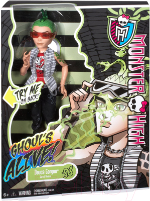 Кукла Mattel Monster High Они живые! Дюк Горгон Y0421 / BDD93