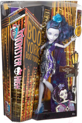 Кукла Mattel Monster High Бу Йорк Эль Иди CHW64 / CHW63