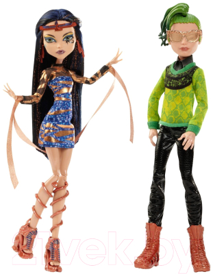 Набор кукол Mattel Monster High Космическая любовь Клео де Нил и Дьюс Горгон/CHW60