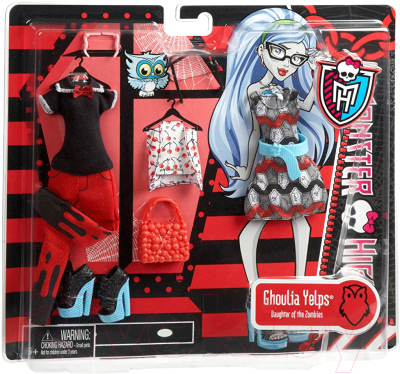 Аксессуар для куклы Mattel Набор одежды Monster High Джулия Йелпс / Y0402/Y0408