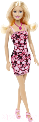 Кукла Barbie Модная одежда. Блондинка в платье / T7439/BCN31