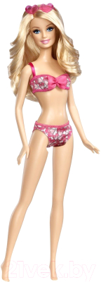 Кукла Barbie Пляж. Блондинка в купальнике / BCN23