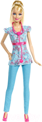 Кукла с аксессуарами Barbie Кем быть: врач / BFP99/BDT23