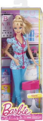 Кукла с аксессуарами Barbie Кем быть: врач / BFP99/BDT23