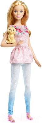Кукла с аксессуарами Barbie Сестричка со щенком / CLF96/CLF97