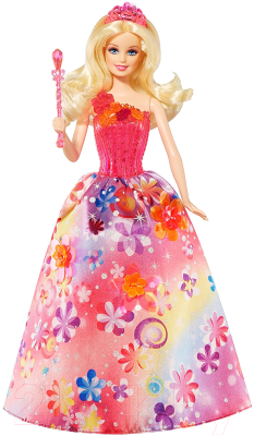 Кукла с аксессуарами Barbie Потайная дверь. Принцесса светящееся платье / CCF79