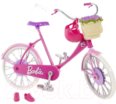Кукла с аксессуарами Barbie с велосипедом / BDF35/BCN23