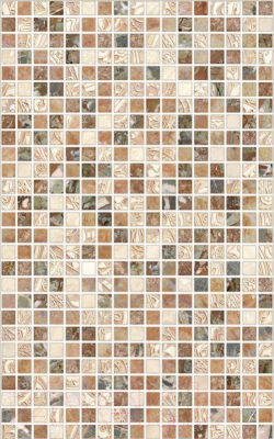 Декоративная плитка PiezaRosa Мозаика Нео 122863 (250x400, темно-коричневый)