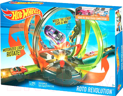 Автотрек гоночный Hot Wheels Roto Revolution / FDF26