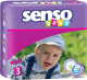 Подгузники детские Senso Baby Midi 3 (22шт) - 