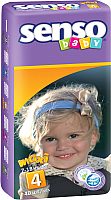 Подгузники детские Senso Baby Maxi 4 (40шт) - 