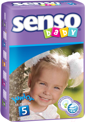 Подгузники детские Senso Baby Junior 5 (16шт)