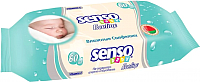 Влажные салфетки детские Senso Baby Ecoline (60шт) - 