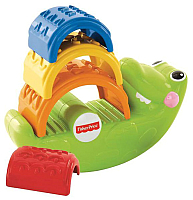 

Развивающая игрушка Fisher-Price, Пирамидка Крокодильчик / CDC48