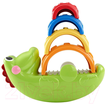 Развивающая игрушка Fisher-Price Пирамидка Крокодильчик / CDC48