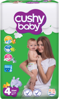 Подгузники детские Cushy Baby Maxi (60шт) - 